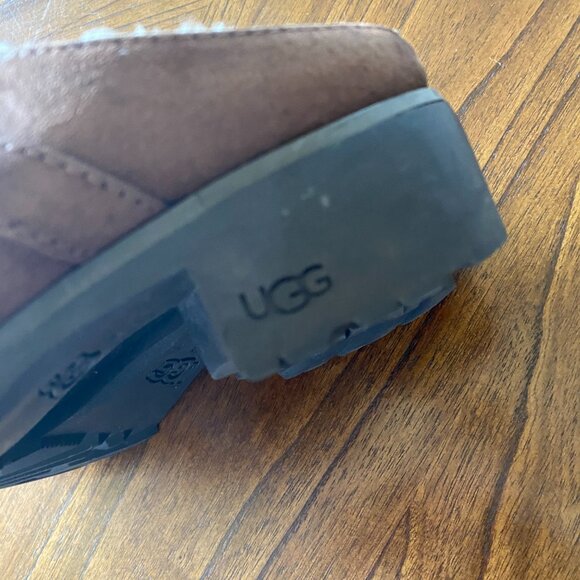 Ugg Suede Clogs (Mules) Sherpa lined | size 9 - Picture 7 of 7